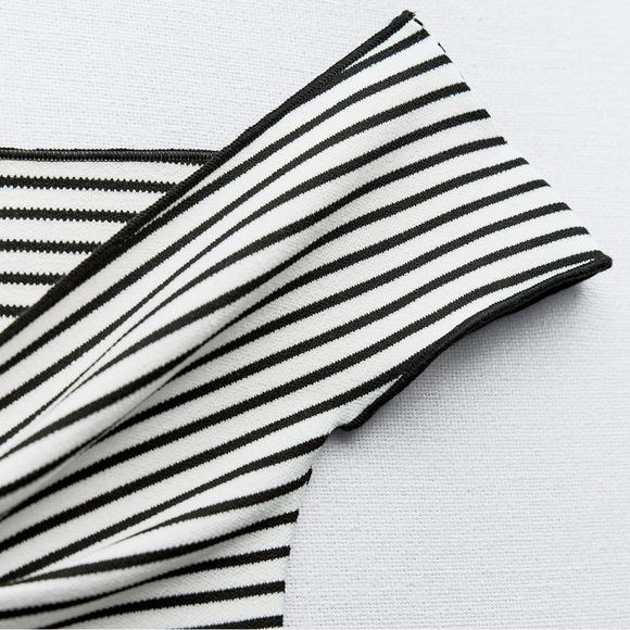 Zara striped stretch knit dress - Picture 7 of 7